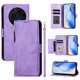 thumbnail image 3 of Funda Billetera Cremallera para TCL 60 XE NxtPaper 5G con Porta Tarjetas, Soporte y Correa Morado, 3 of 5