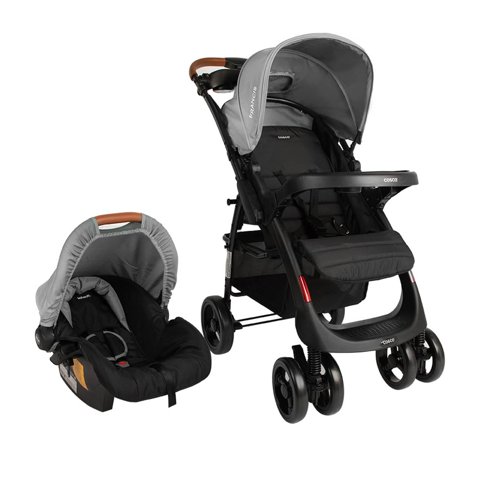 Cosco - Coche Bebé Travel System Francis Gris