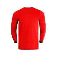 Broskis - Polera Manga Larga Deportiva Dryfit Talla Rojo Xl