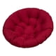 thumbnail image 3 of Cojín Para Silla De Hamaca, Cojín Para Silla, Columpio, Para Jardín, Patio, Cocina, Color Rojo Oscuro, 3 of 5