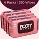 thumbnail image 2 of Toallitas Desechables Booty Wipes Para Mujer 80 Unidades Paquete De 4, 2 of 7