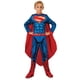 thumbnail image 1 of Disfraz de Superman de DC Comics de Rubíes para niños y niñas de tamaño grande, 1 of 4