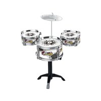 Bothyi - Conjuntos De Batería Conjunto De Instrumentos Para Niños Pequeños Instrumentos Musicales Para Regalos Preescolares Negro