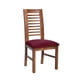 thumbnail image 2 of Silla Salamanca Tela Velvet Burdeo, 2 of 2
