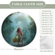thumbnail image 2 of Raya Y El Último Dragón theme Fitted Round Tablecloths Elastic Edged Table Covers Waterproof Table Cloth For Kitchen Holiday Party Tables Decor 150cm, 2 of 6
