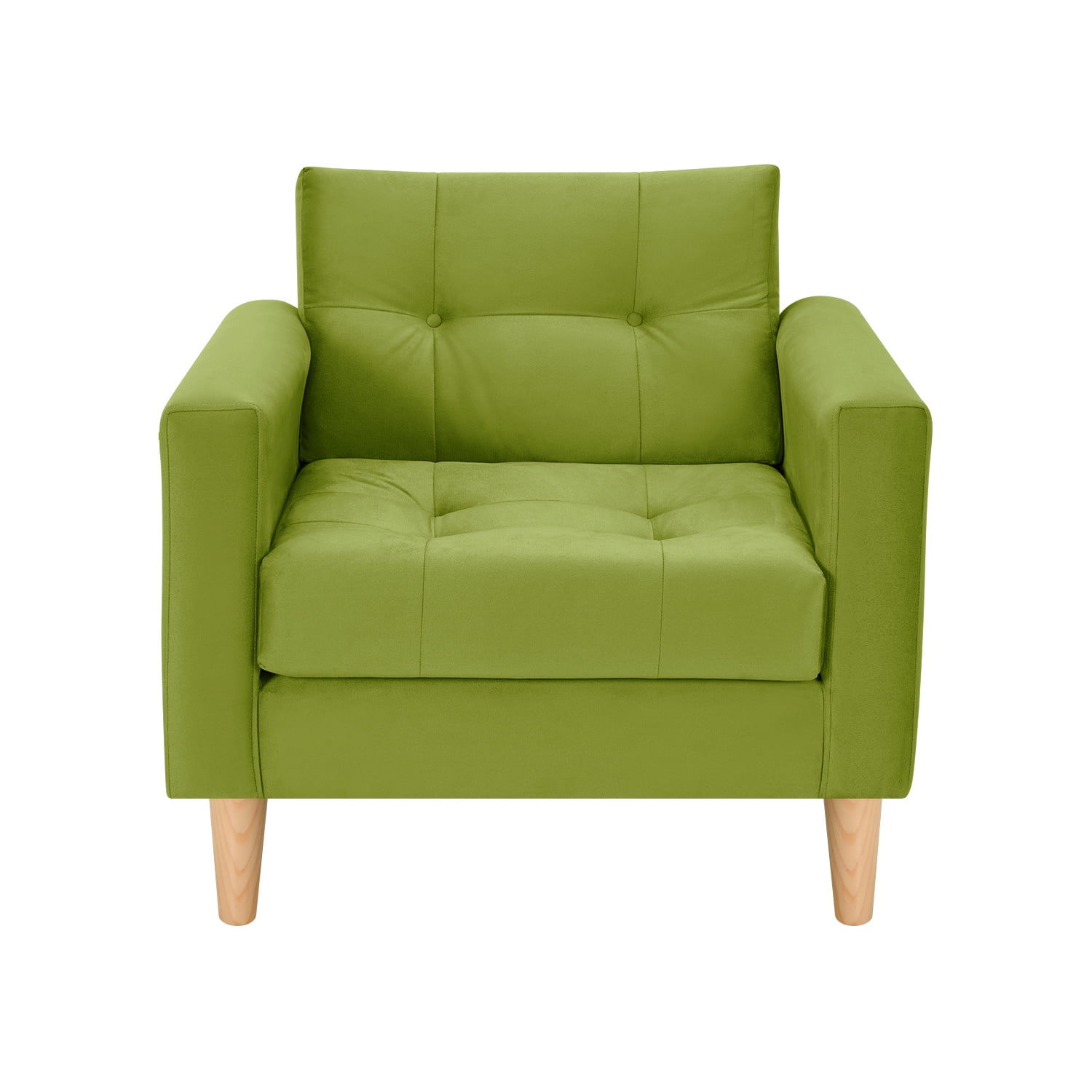 Bodevir - Sofa Retro 1c Felpa 05 Pistacho