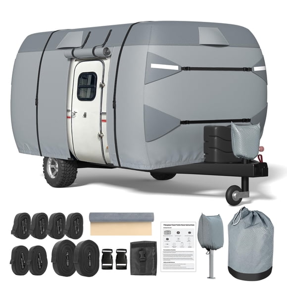 Cobertura para Remolque de Viaje MOFEEZ 3,7-4 m 9 Capas Impermeable