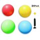 thumbnail image 2 of Juego de pelotas Playground Playground Toys+ de 8.5 pulgadas con bomba manual, paquete de 4, 2 of 2