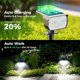 thumbnail image 2 of nipify Solar Lights Outdoor Waterproof, Motion Sensor Spotlights, 2 of 3