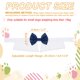 thumbnail image 2 of Uxcell Pajarita para Perro, Pajarita de Esmoquin con Collar Ajustable Collar de Mascota Lindo Pajarita Elegante con Gancho y Bucle (Algodón, S, Azul Marino), para Boda de Mascota Bandana Cumpleaños, 2 of 7