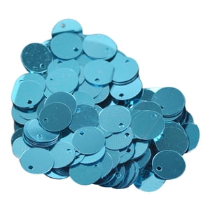 Bothyi - 300 Lentejuelas Sueltas Redondas Planas De 0.394 In Para Manualidades, Lentejuelas Para Coser, Color Azul