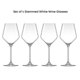 thumbnail image 3 of Juego de 4 Copas de Vino Blanco JoyJolt Layla 400 ml Transparentes, 3 of 9