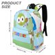 thumbnail image 3 of Aventura con los Choopies-theme Backpack, Campus style schoolbag Bookbag with Adjustable Shoulder Straps And Large Zip Compartment, Unisex Travel Bags.42x30x15cm, 3 of 6