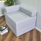 thumbnail image 1 of Sofa Cama Arkos En Lino Gris Claro, 1 of 3
