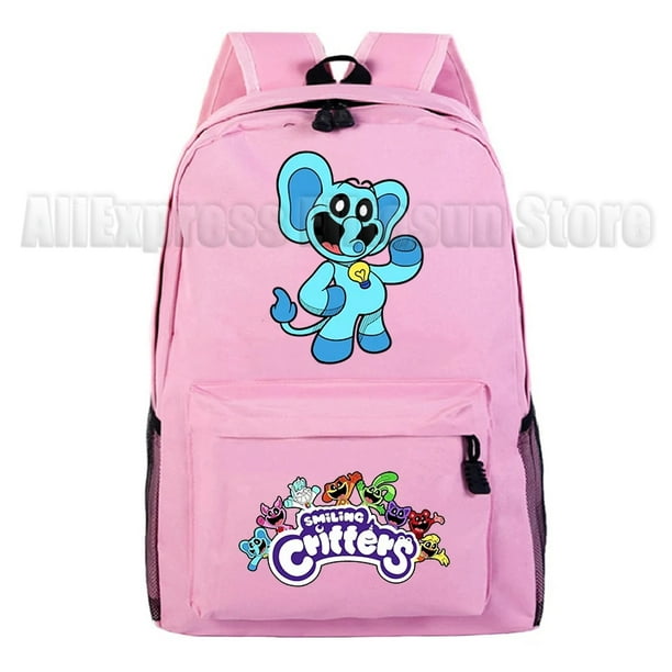 Smiling Critter Backpacks Catnap Dogday Kids School Bag Boys Girls Back to School Student Book Bag Laptop Mochila Teens Knapsack