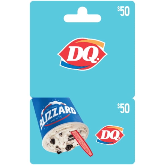 Tarjeta de regalo física de Dairy Queen