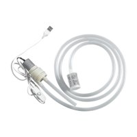 Magideal - Bomba De Autoinjerado De Sifón Eléctrico, Bomba De Transferencia De Vino, Sifón De Vino Portátil Ligero Para Bebida En Vino En Casa , Manguera De 2M