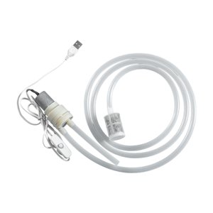 Magideal - Bomba De Autoinjerado De Sifón Eléctrico, Bomba De Transferencia De Vino, Sifón De Vino Portátil Ligero Para Bebida En Vino En Casa , Manguera De 2M