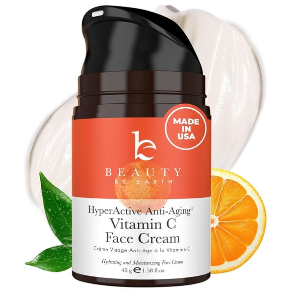Crema Facial Vitamin C Beauty by Earth 45 g Orgánica