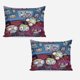 thumbnail image 5 of Invader Zim Face on print Soft Bed Set Lightweight 3 Pieces Bedding Sets for All Season Comforter Set Easy Care, 5 of 5