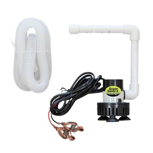 Kit de Cebo y Aerador Marine Metal SS‑II Super Saver 12 V 500 GPH