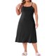 thumbnail image 2 of Agnes Orinda Vestido de Noche para Mujer Talla Grande Tirantes Espagueti Camisón Completo 4X Negro, 2 of 6