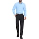 thumbnail image 2 of INSPIRE CHIC Camisa de Vestir de Manga Larga con Botones de Color Sólido para Hombre Regreso a Clases S Azul Claro, 2 of 5
