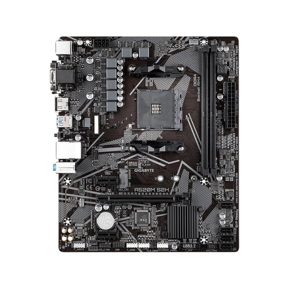 Intel Gigabyte A520M S2H mATX AM4
