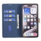 thumbnail image 3 of Funda Cartera con Bloqueo RFID para Xiaomi POCO X7 5G con Ranuras y Soporte Azul, 3 of 5