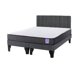 thumbnail image 3 of Cama Europea 2 Plazas + Respaldo Tubular Negro Gris, 3 of 3
