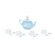 thumbnail image 4 of Juego de té de juguete Disney Frozen Elsa con luces y sonidos, 4 of 7
