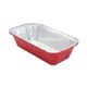 thumbnail image 3 of Moldes desechables de aluminio para pan KitchenDance de 0,7 kg con tapas, 3 of 6