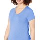 thumbnail image 3 of Camiseta deportiva Heathered Performance con cuello en V de Shirt Hanes XL, 3 of 4