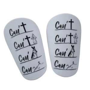 Ioensy - 2 Uds Mini Espinilleras De Fútbol A Prueba De Golpes Cómoda Espinillera Portátil Protección S