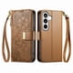 thumbnail image 4 of Funda FOXDOCK cartera de piel sintética para FOXDOCK Samsung Galaxy S26 – Resistente a golpes, RFID – marrón, 4 of 6