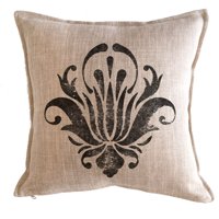 Tuyo Print - Cojín Decorado Negro 45X45