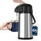 thumbnail image 1 of Dispensador de bebidas calientes de acero inoxidable Gezoss Coffee Carafe, 1,9 L, 1 of 8