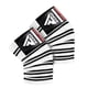 thumbnail image 1 of Vendas de Rodilla Par RDX – Knee Wraps de Levantamiento Soporte – White/Black – WAH-K1W+, 1 of 3