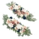 thumbnail image 1 of Guirnalda De Ratán De Rosas Artificiales Con Botín Floral Para Decoración De Bodas Y Banquetes, 1 of 5