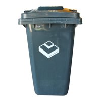 Lorenzini - Basurero 240 Lts Gris