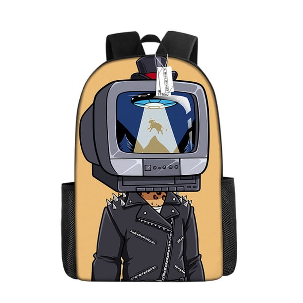 Skibidi Toilet Boys and Girls Backpack Waterproof Shoulder Bag Anime Backpack Mochila Children's Gift