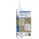 thumbnail image 2 of Sellador de silicona Caulk GE, blanco, 298 ml, resistente al agua, fuerte adhesión, 2 of 7