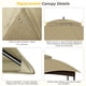 thumbnail image 5 of Toldo para gazebo OIPUNSHLE 10x12 impermeable de doble nivel, 5 of 7