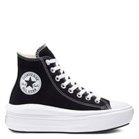 Zapatilla Mujer Chuck Taylor All Star Move Negra Converse