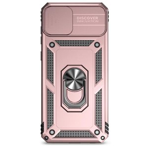 Estuche Gangxun Para Samsung Galaxy A03 Core, Soporte Giratorio 360°, Estilo Mecánico Y Magnético