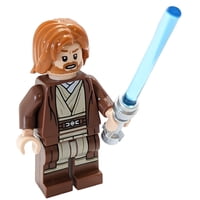 Minifigura Lego Star Wars De Obi-Wan Kenobi Con Espada Láser