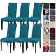 thumbnail image 1 of Set de 6 fundas para sillas de comedor SearchI, color verde azulado, 1 of 3
