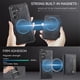 thumbnail image 3 of AutSpace Funda para Samsung Galaxy A16 4G/ 5G, Bloqueo RFID, Cuero PU, Compatible con MagSafe, Billetera Desmontable 2 en 1 con Tarjetero, Soporte, Cubierta Protectora Magnética, Negro, 3 of 9