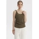 thumbnail image 1 of Polera Mujer Tirante Trenzado Verde Olivo, 1 of 4