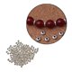 thumbnail image 1 of Cuentas Separadoras Wixine 200 uds Acero Inoxidable Plateado, 1 of 8